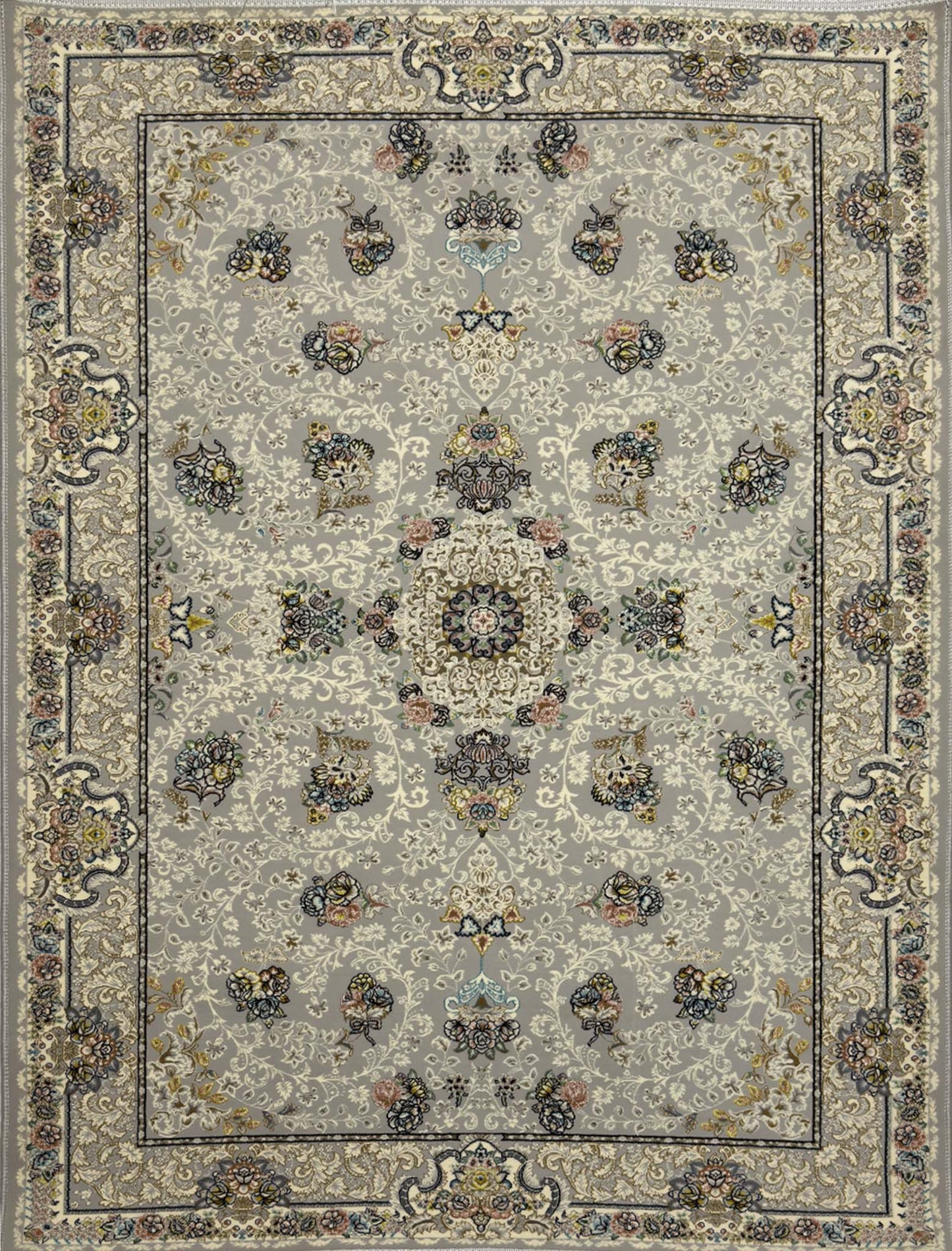 Modern Floral Rug - 3 x 5 ft
