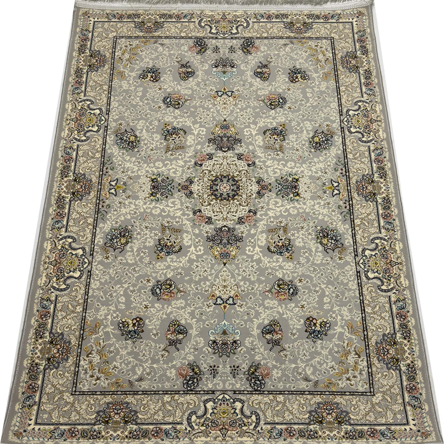 Modern Floral Rug - 3 x 5 ft
