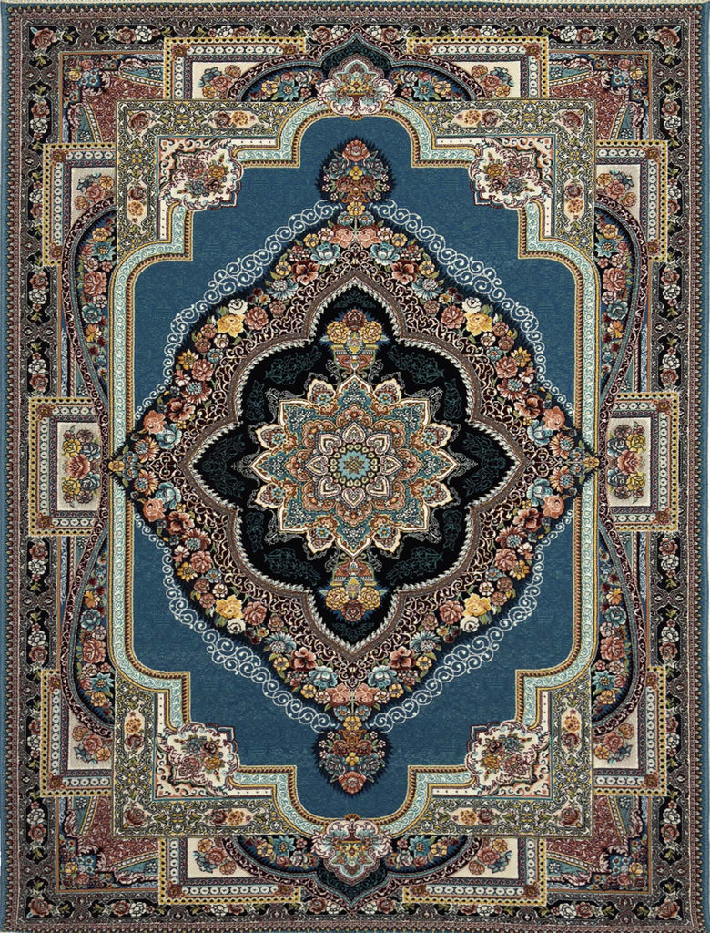 Traditional Medallion Rug - 3 x 5 ft - 7185