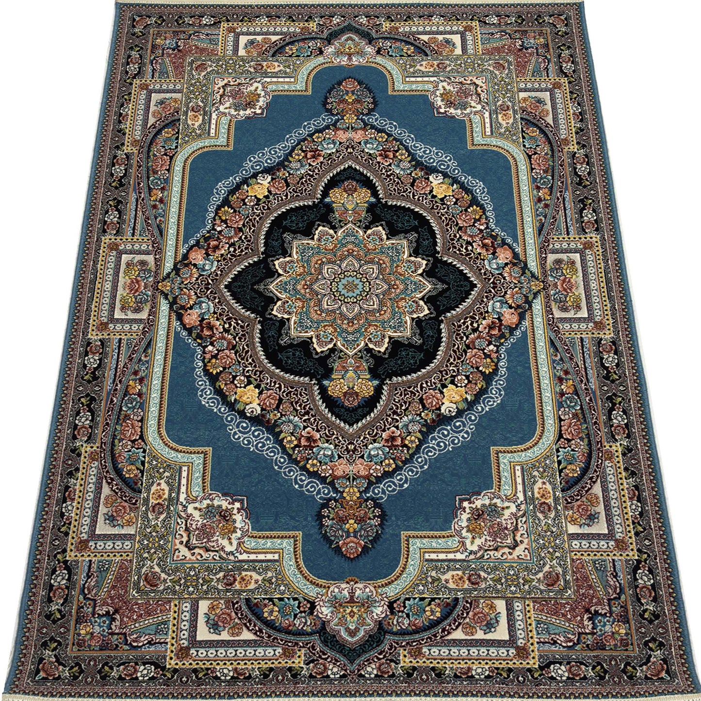 Traditional Medallion Rug - 3 x 5 ft