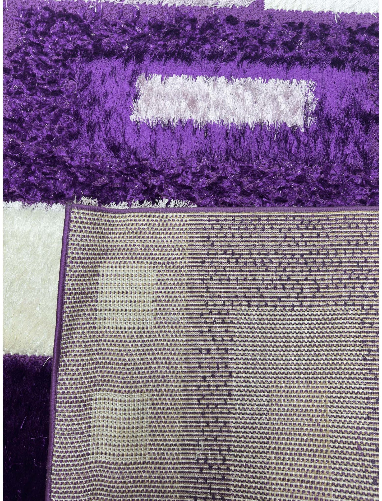 Modern Shaggy Rug - 5 x 7 ft
