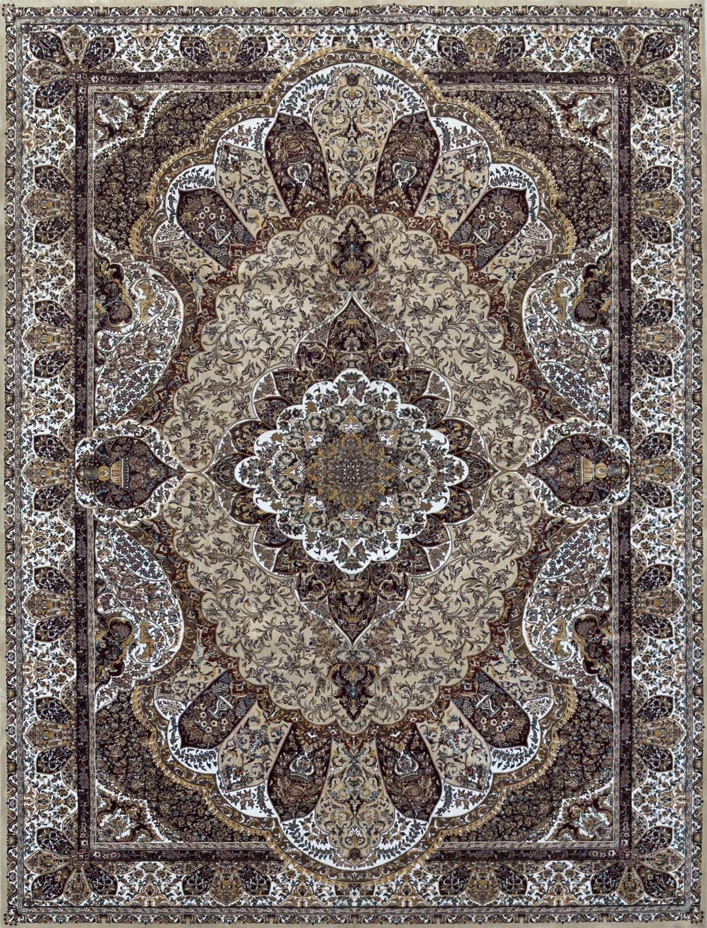 Floral Rug - 8 x 11 ft