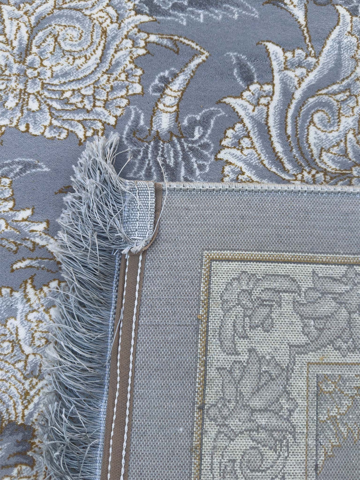 Transitional Floral Rug - 8 x 11 ft