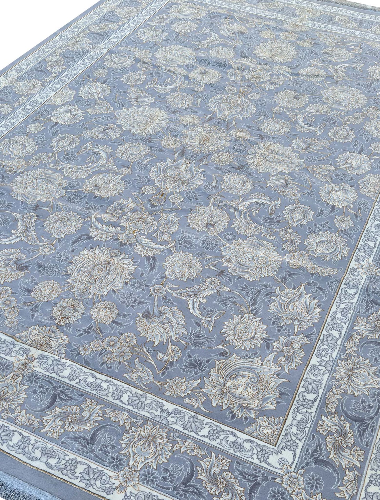 Transitional Floral Rug - 8 x 11 ft