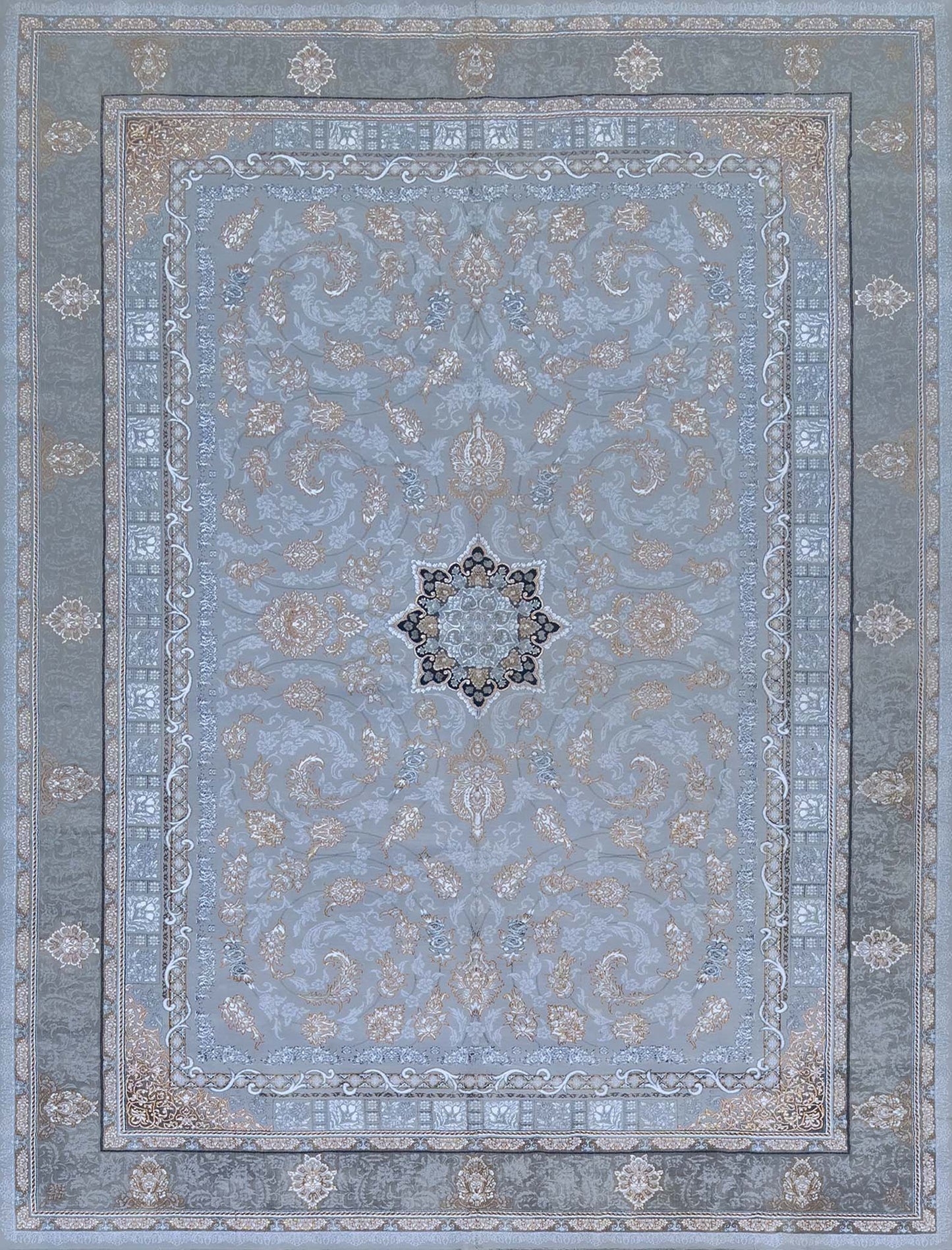 Floral Rug - 8 x 11 ft
