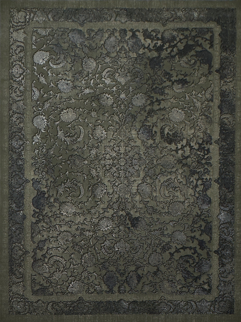 Traditional Floral Rug - 5 x 7 ft