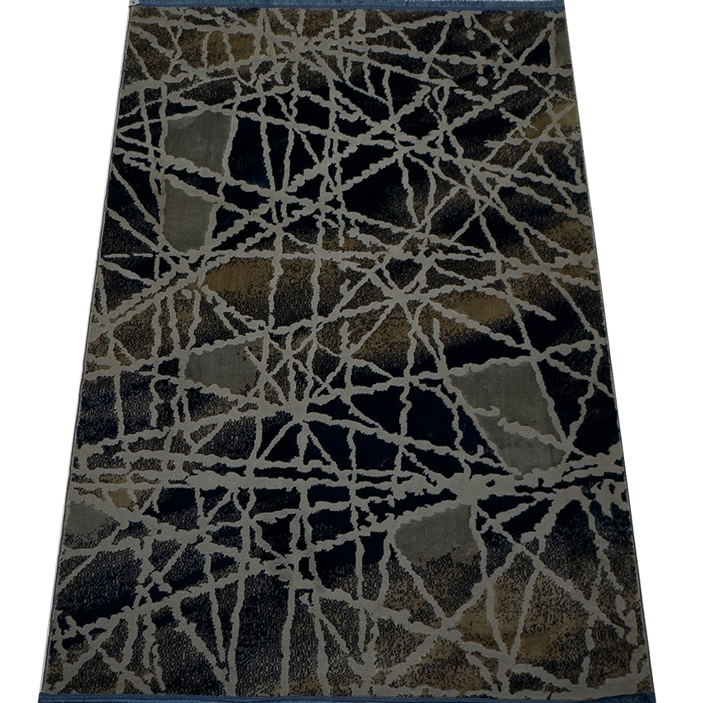 Modern Abstract Rug - 5 x 7 ft