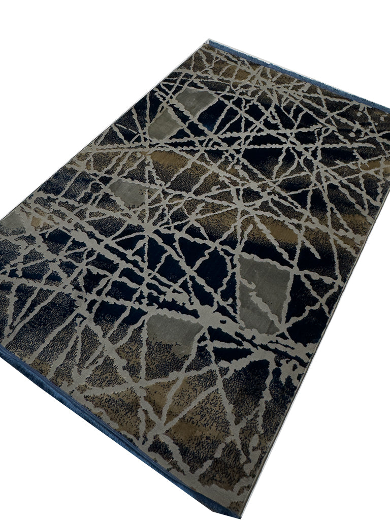 Modern Abstract Rug - 5 x 7 ft