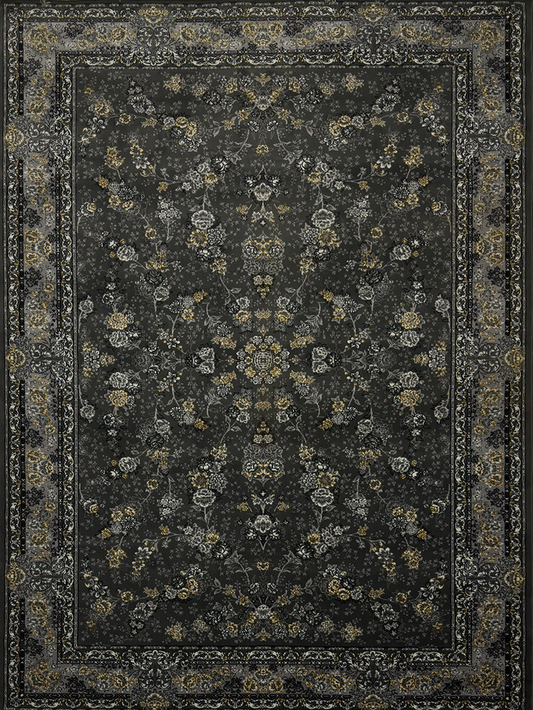 Traditional Floral Rug - 5 x 7 ft