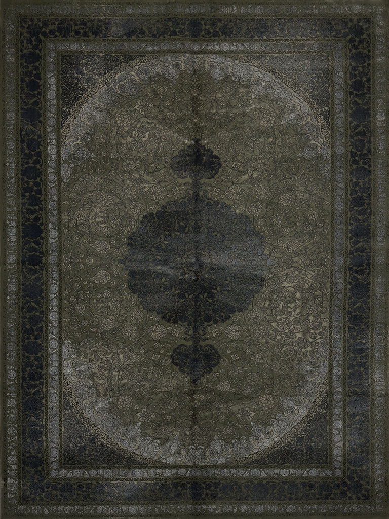 Traditional Floral Rug - 5 x 7 ft