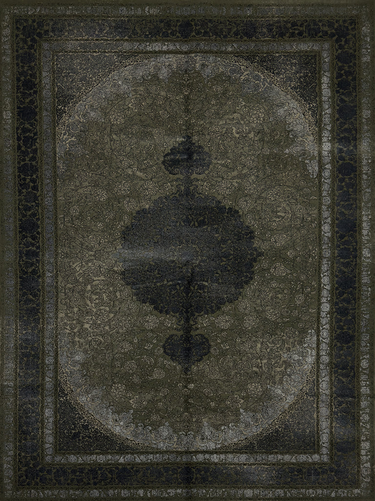 Traditional Floral Rug - 5 x 7 ft