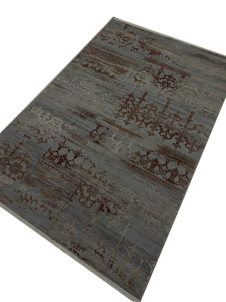 Modern Contemporary Rug - 5 x 7 ft