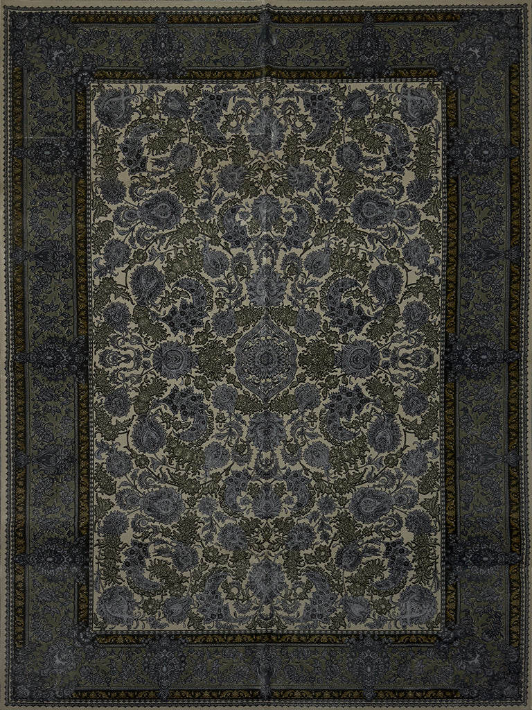 Traditional Floral Rug - 5 x 7 ft