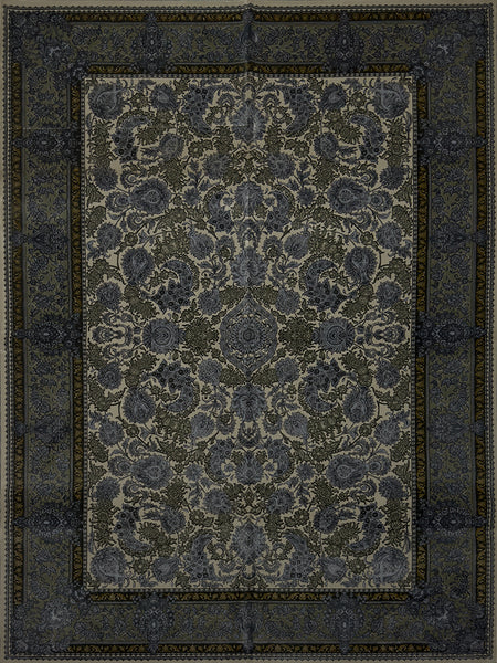 Traditional Floral Rug - 5 x 7 ft
