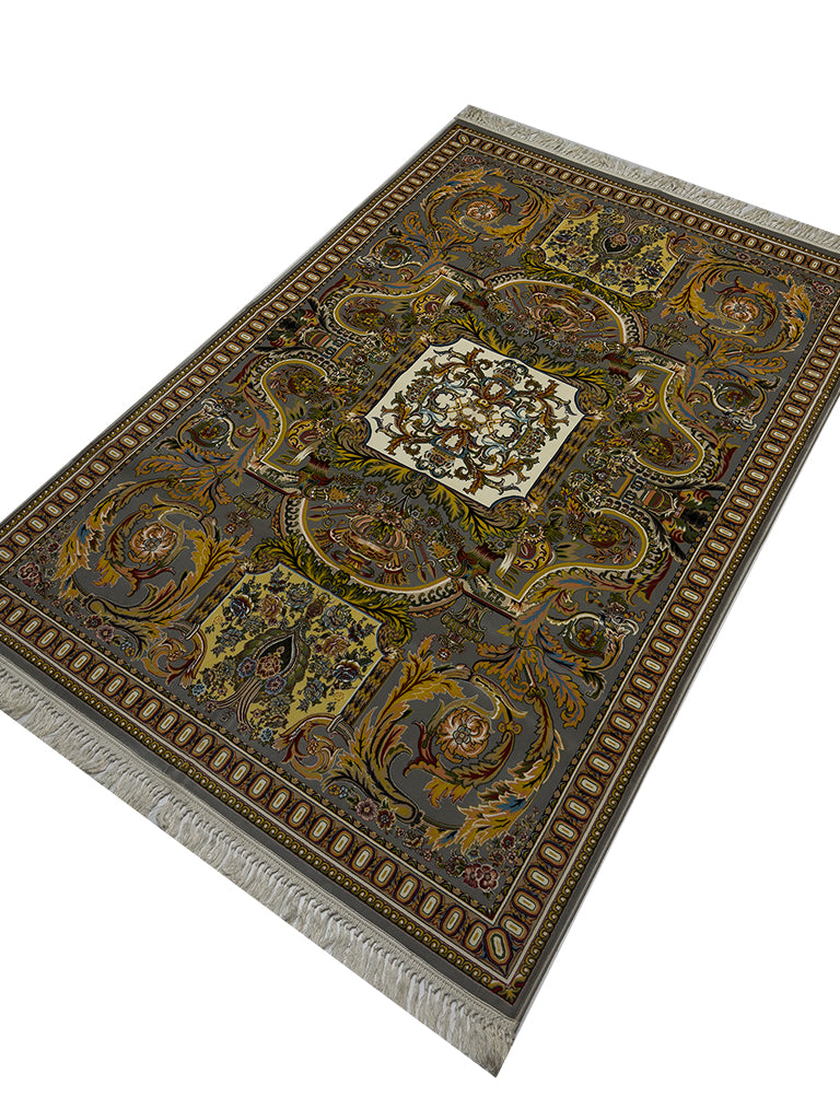 Modern Transitional Rug - 5 x 7 ft