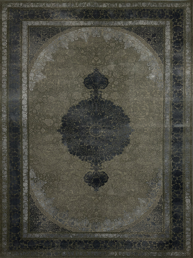 Traditional Floral Rug - 5 x 7 ft