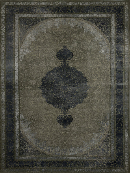 Traditional Floral Rug - 5 x 7 ft