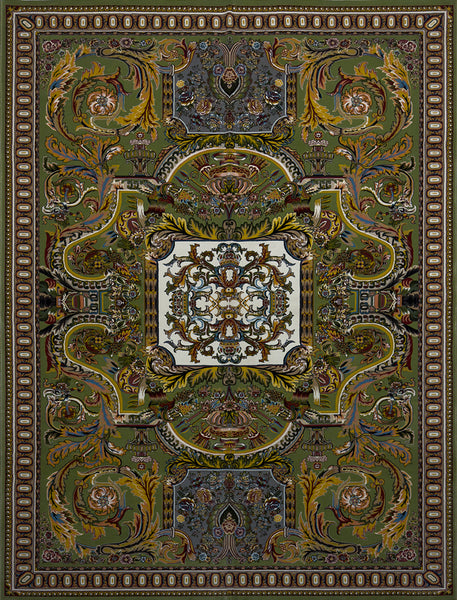 Modern Transitional Rug - 5 x 7 ft