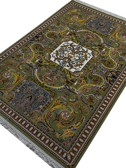 Modern Transitional Rug - 5 x 7 ft