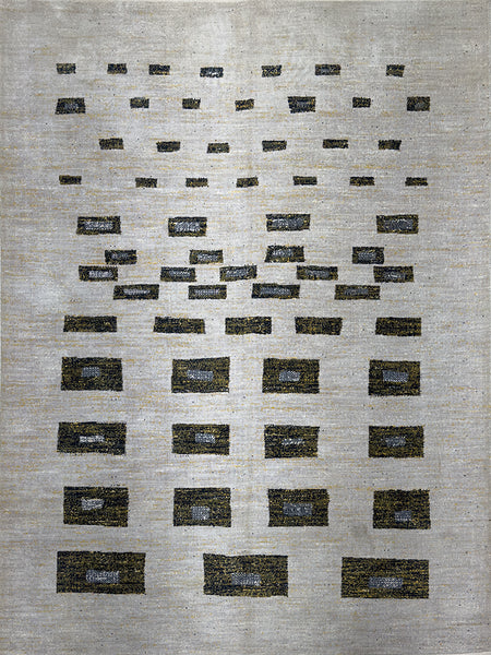 Modern Contemporary Rug - 5 x 7 ft