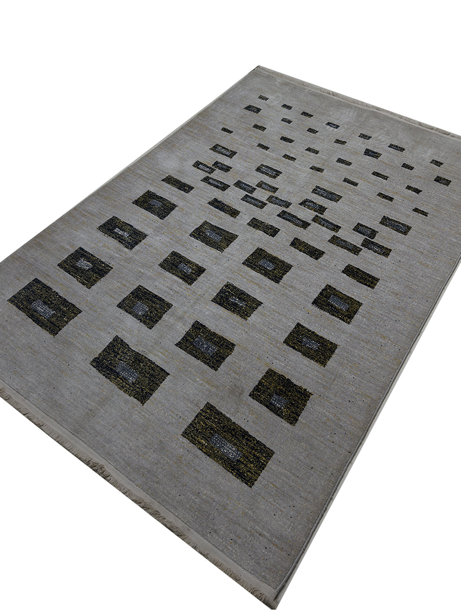 Modern Contemporary Rug - 5 x 7 ft