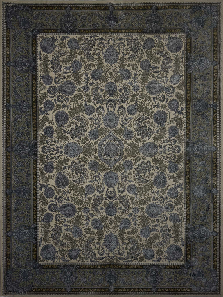 Transitional Floral Rug - 7 x 10 ft