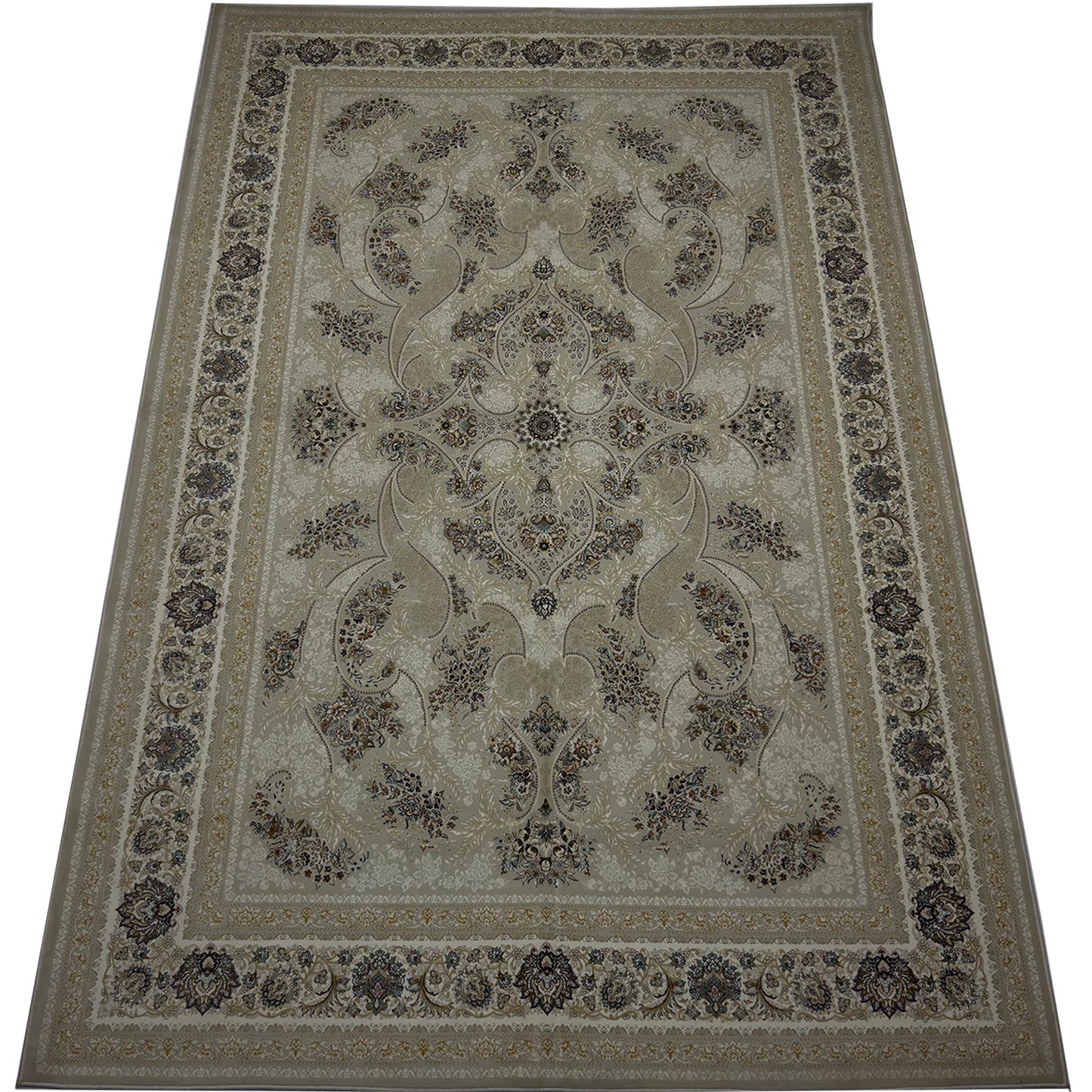 Transitional Floral Rug - 7 x 10 ft