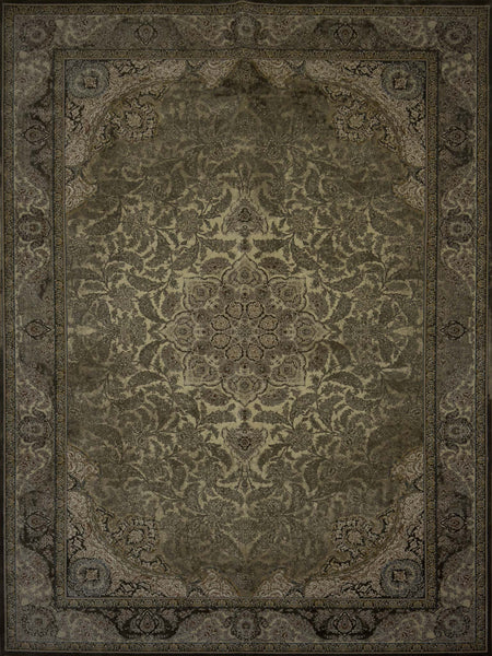 Transitional Floral Rug - 7 x 10 ft