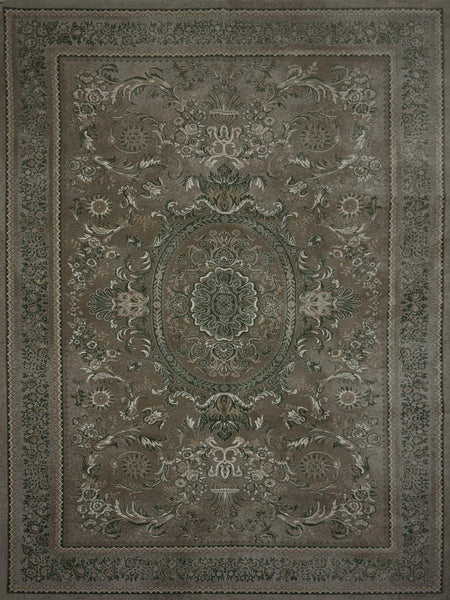 Transitional Floral Rug - 7 x 10 ft