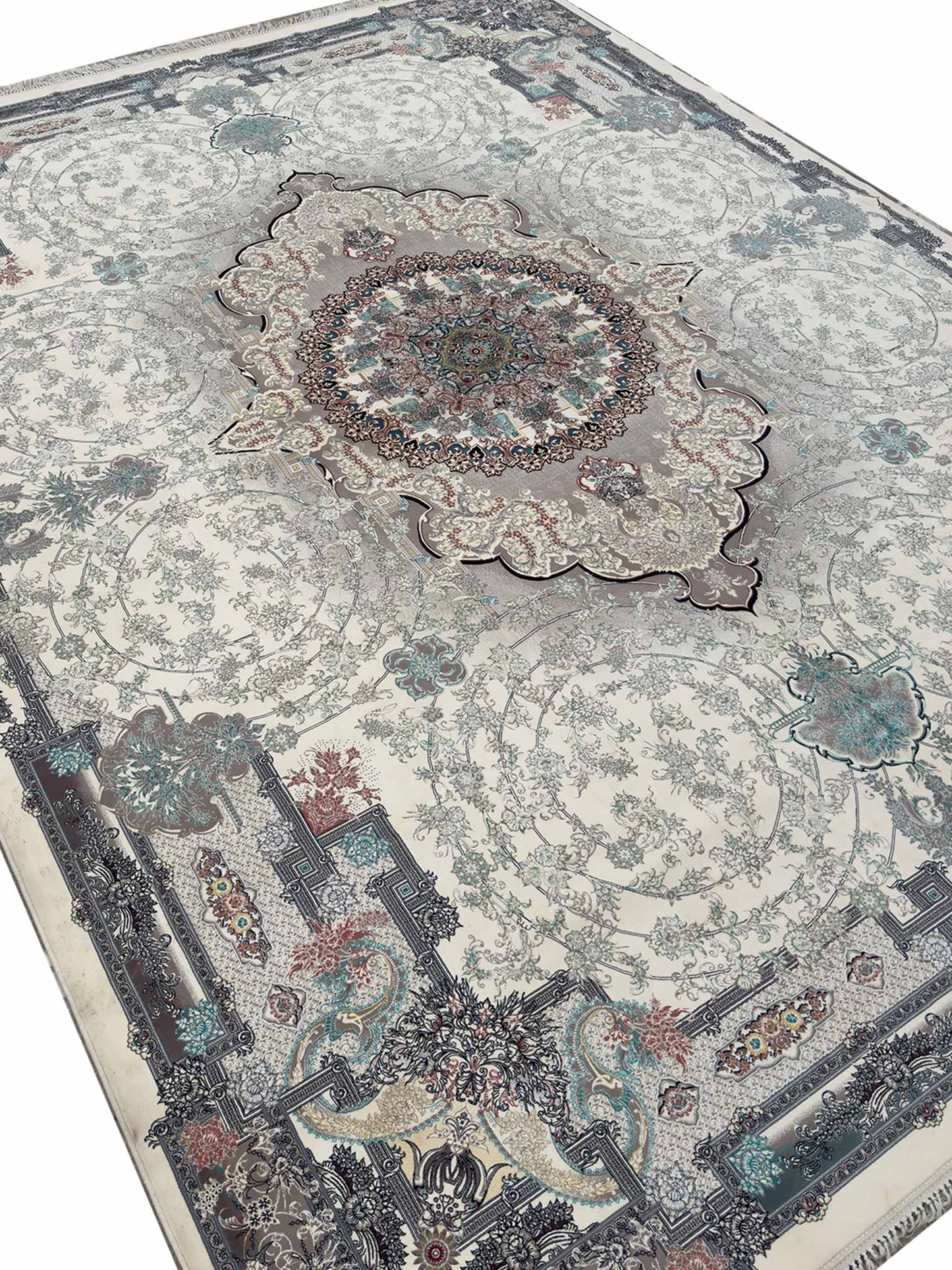 Modern Medallion Rug - 10 x 13 ft