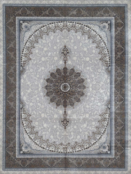 Modern Medallion Rug - 10 x 13 ft