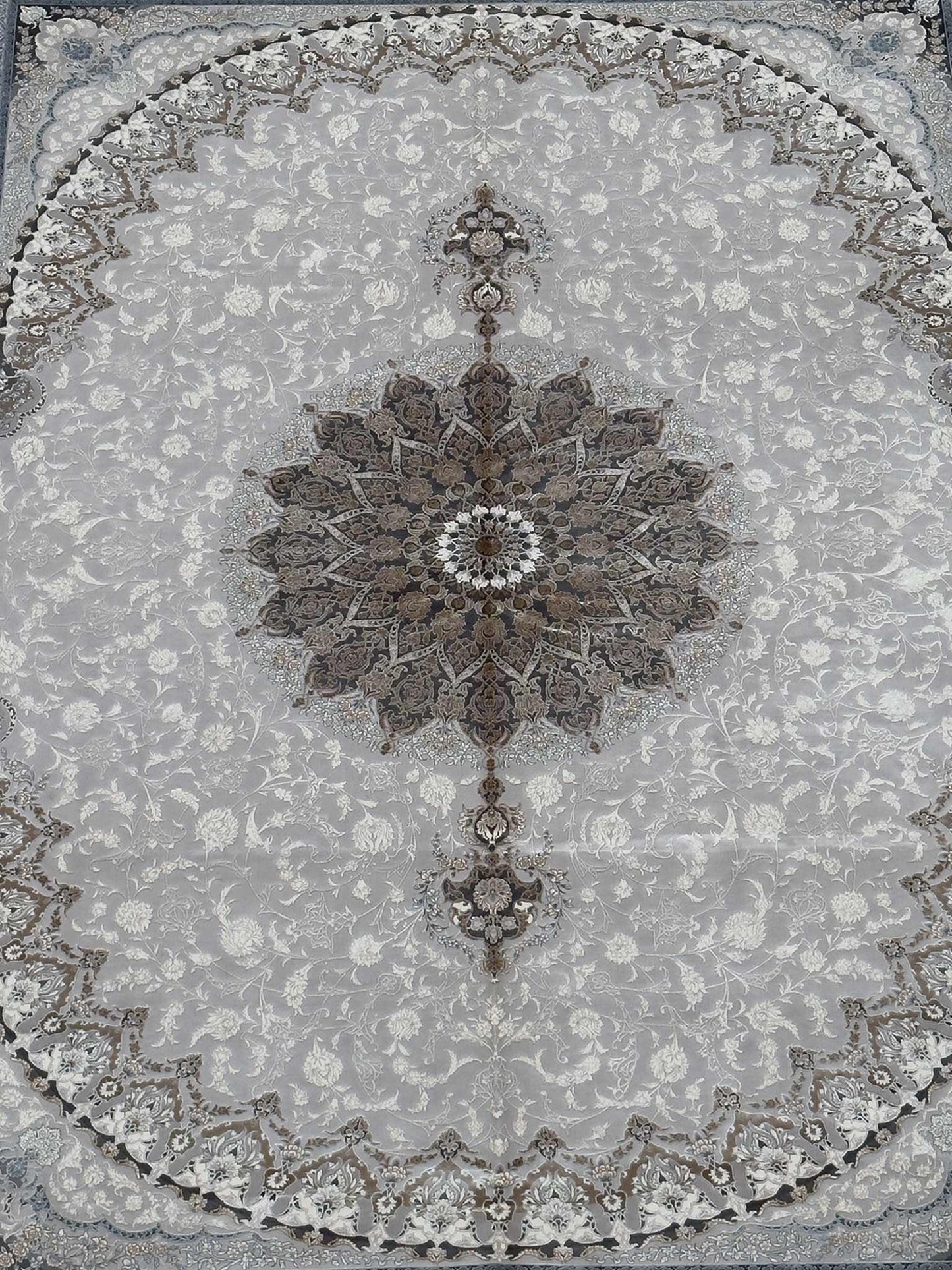 Modern Medallion Rug - 10 x 13 ft