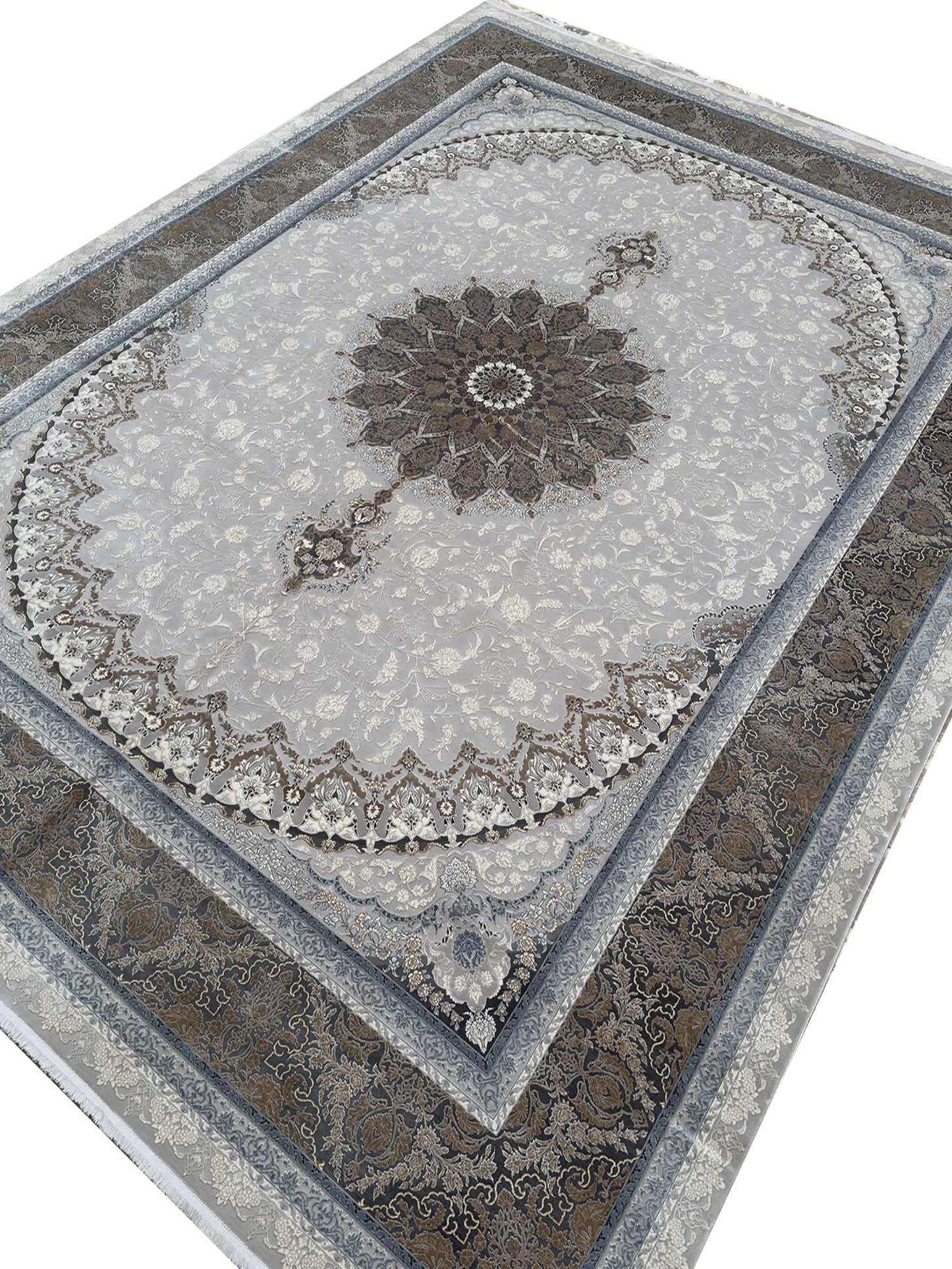 Modern Medallion Rug - 10 x 13 ft
