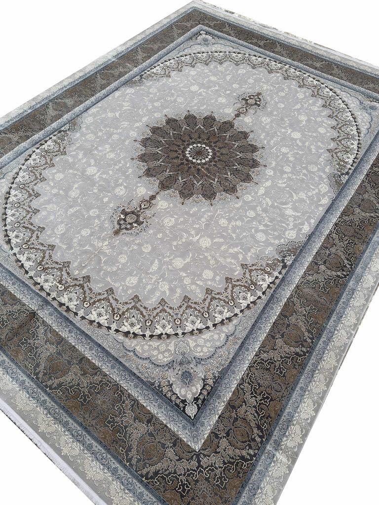 Modern Medallion Rug - 10 x 13 ft