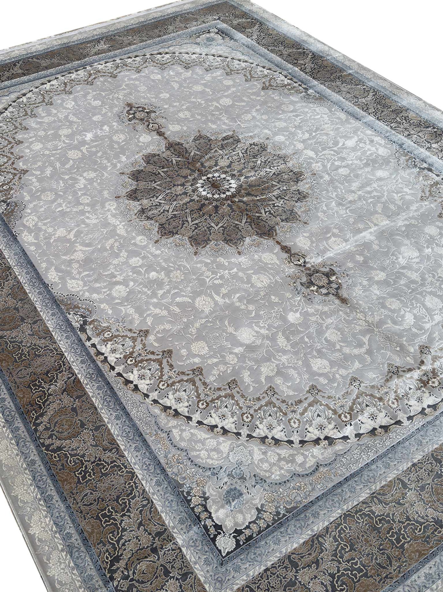 Modern Medallion Rug - 10 x 13 ft