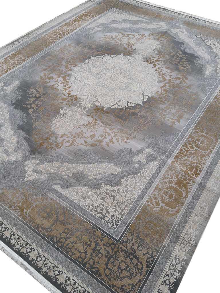 Modern Medallion Rug - 10 x 13 ft