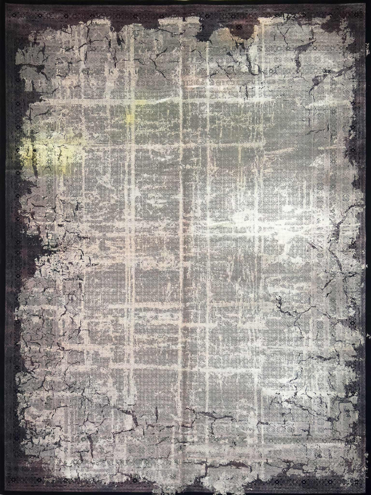 Contemporary Abstract Rug - 9 x 12 ft