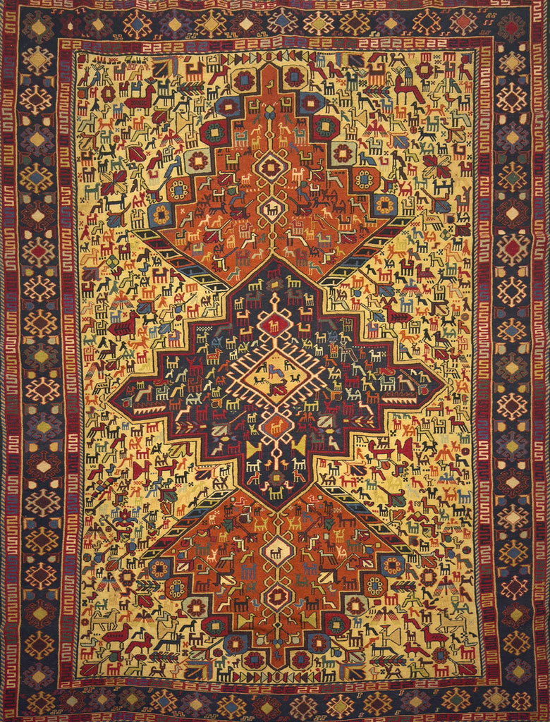 Mafresh Soumak (Flat Weave) - 7 x 10 ft