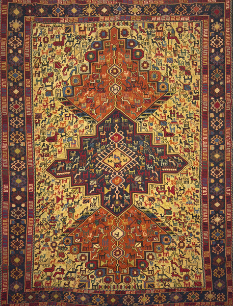Mafresh Soumak (Flat Weave) - 7 x 10 ft