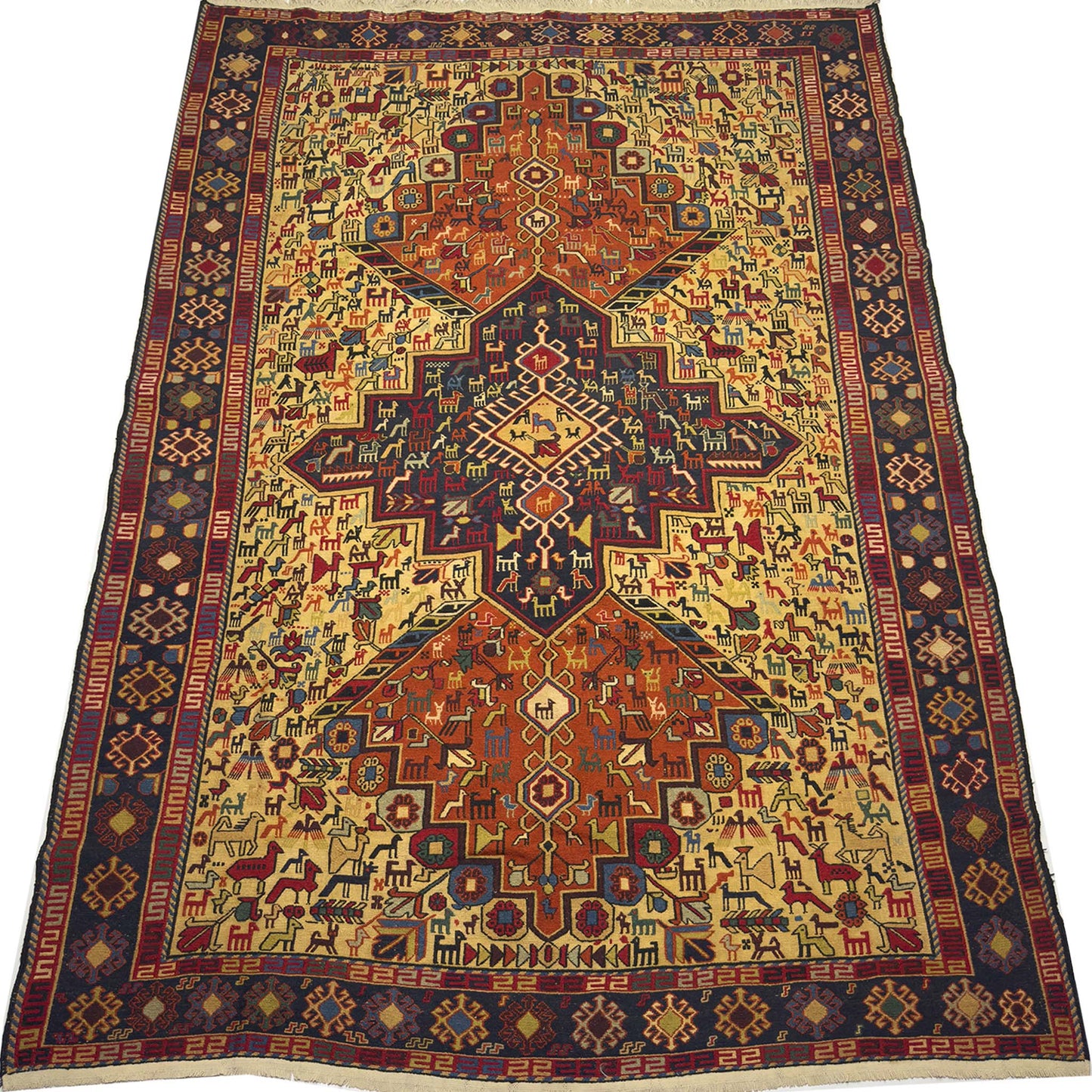 Mafresh Soumak Kilm - 6.5 x 9.5 ft