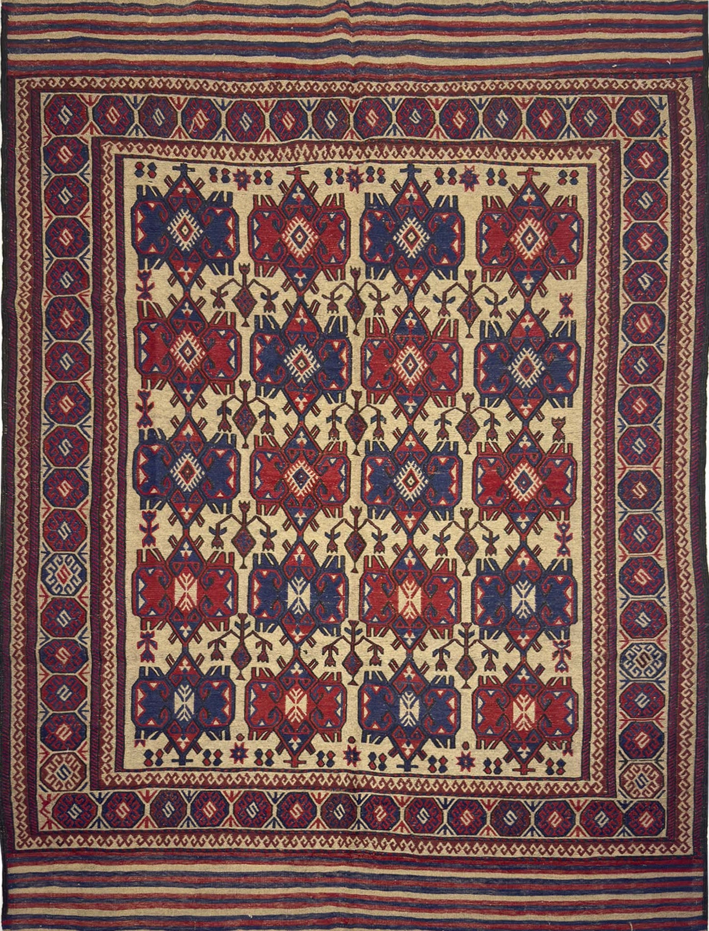 Afghan Tribal Kilim - 6 x 9 ft