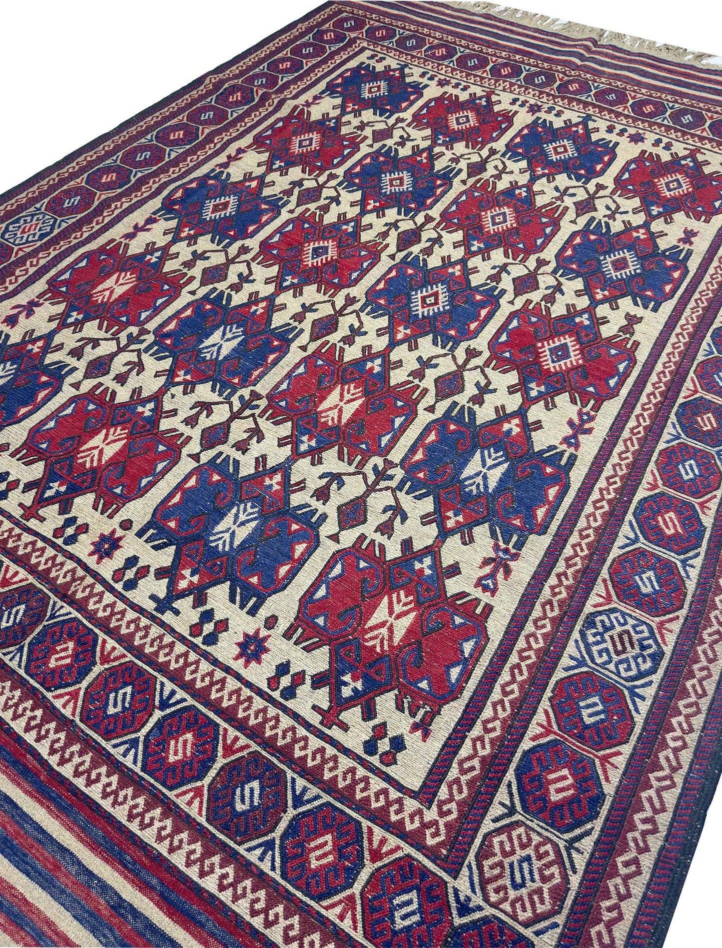 Afghan Tribal Kilim - 6 x 9 ft