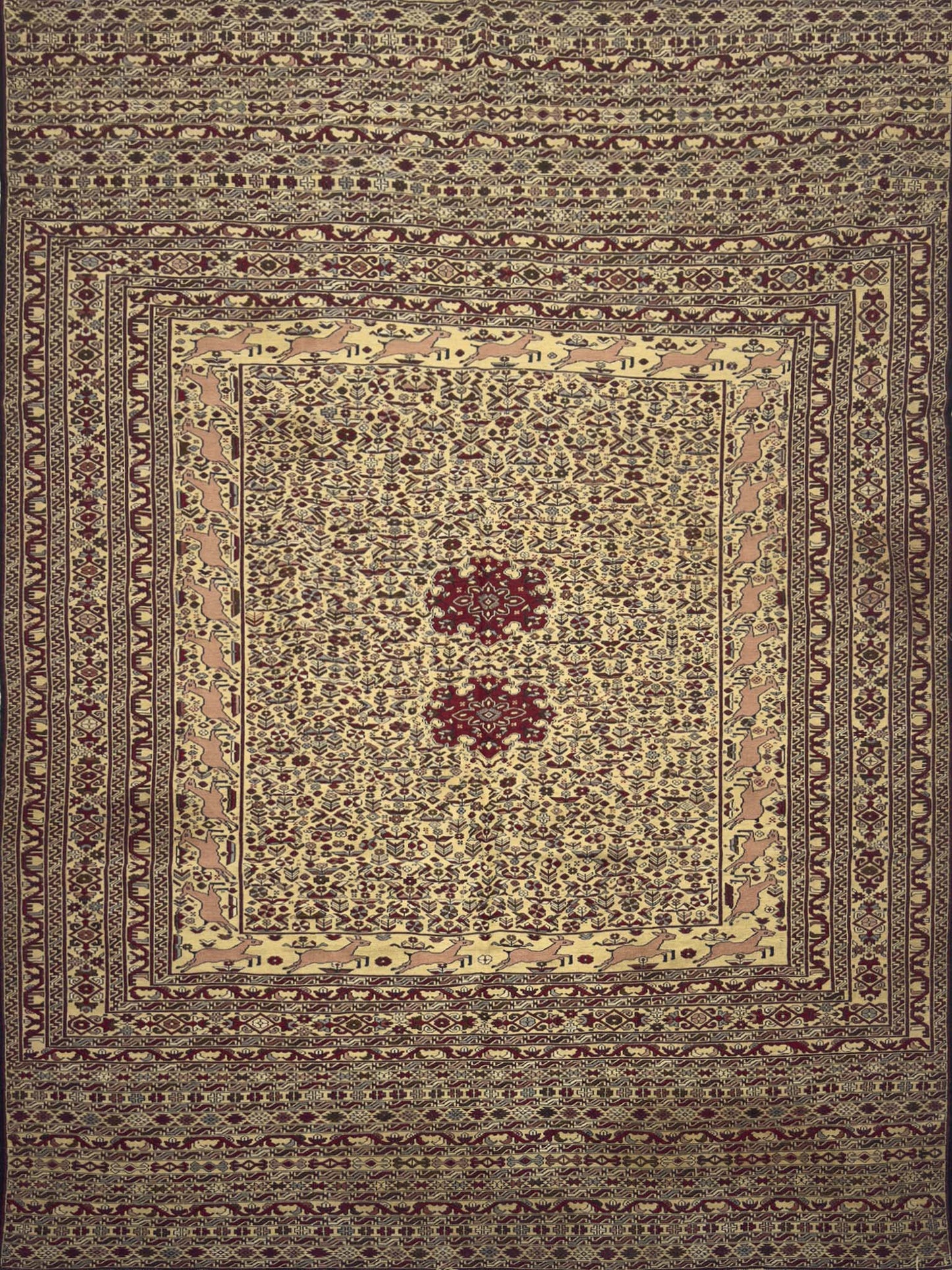 Afghan Soumak Kilim - 6 x 9 ft