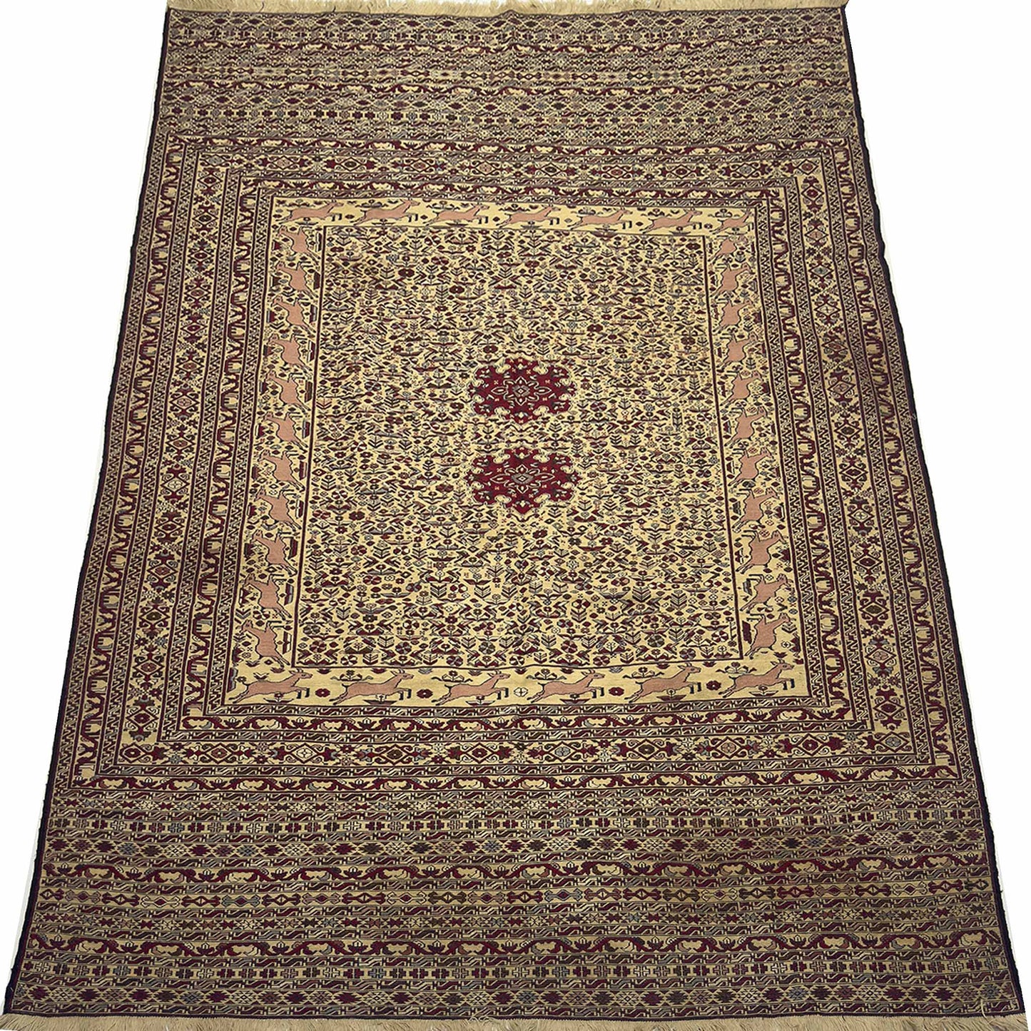 Afghan Soumak Kilim - 6 x 9 ft