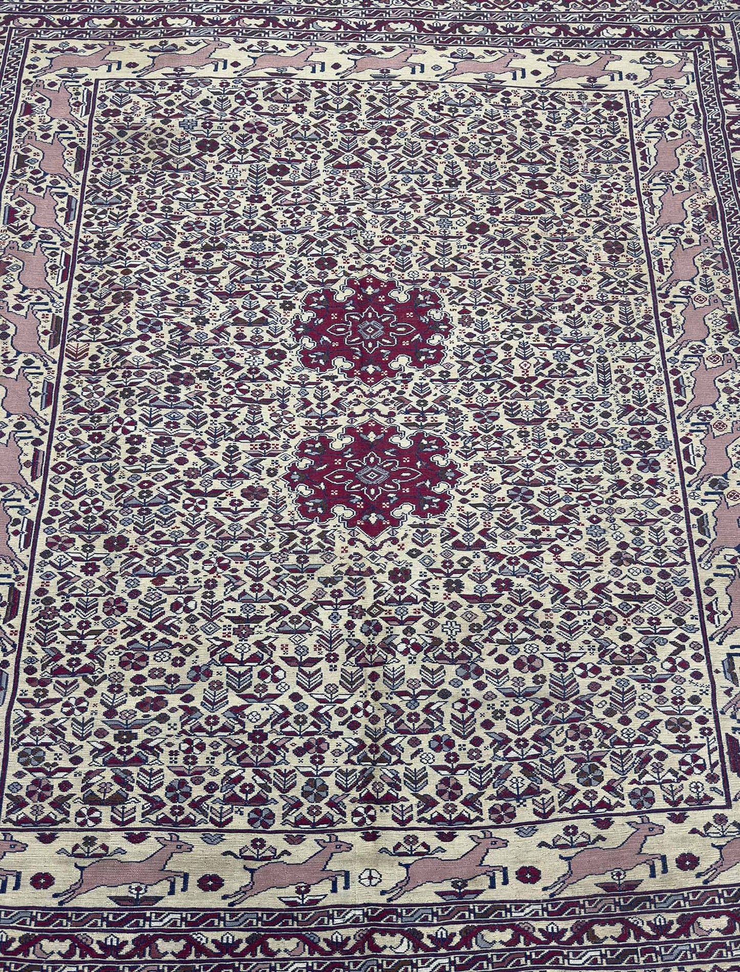 Afghan Soumak Kilim - 6 x 9 ft