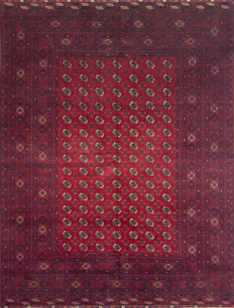 Original Turkeman Rug - 7 x 10 ft