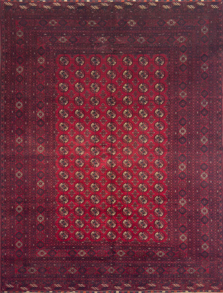 Original Turkeman Rug - 7 x 10 ft