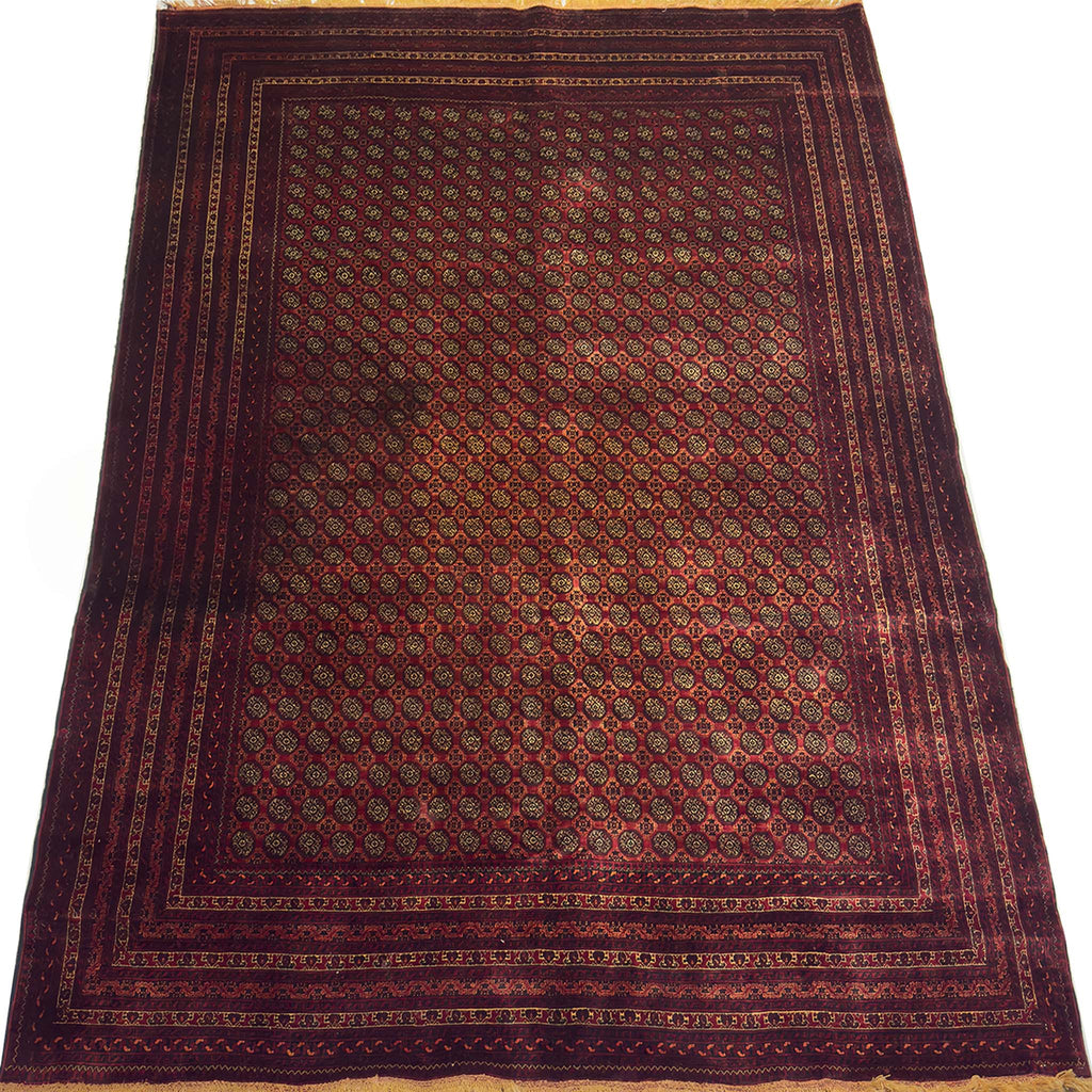 Afghan Original Tekke Gul - 7 x 10 ft