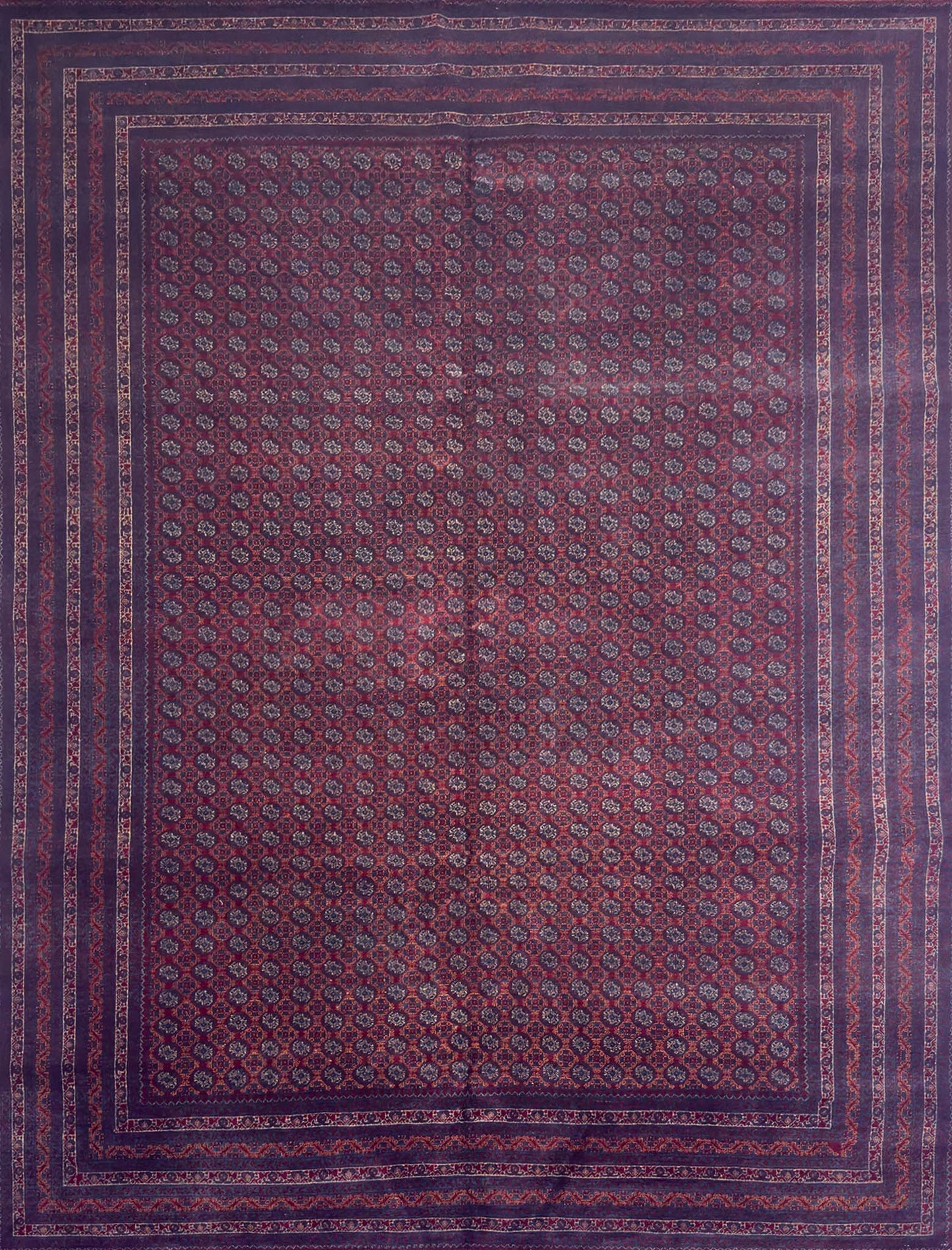 Afghan Original Tekke Gul - 7 x 10 ft