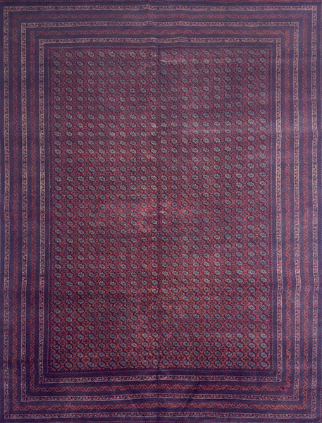 Afghan Original Tekke Gul - 7 x 10 ft